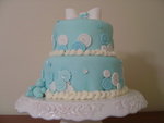 Baby Schreier Shower Cake